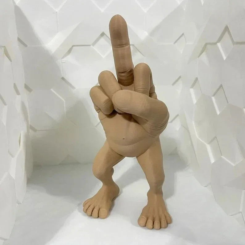 Figura Troll Dedo Medio 🖕