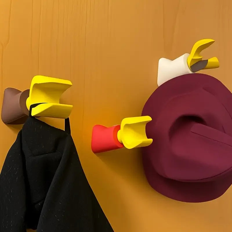 Gancho de pared 3D multifunción – ¡Cuélgalo todo con estilo!
