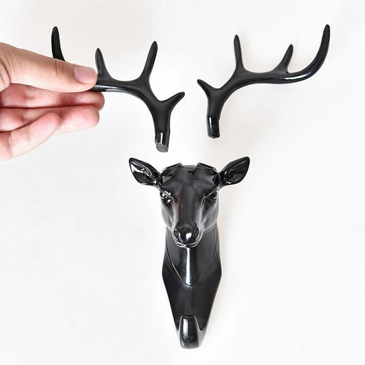 Gancho de pared Vintage en forma de astas – Estilo y funcionalidad en tu hogar