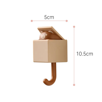 Ganchos adhesivos de gatitos – ¡Ordena tu casa con ternura! 😻