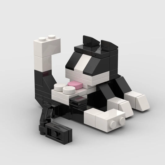 Mini bloques “Gato en piezas” – 62 piezas de diversión y creatividad