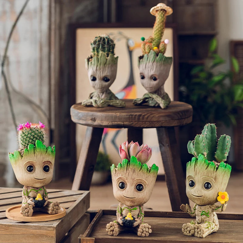 Maceta Groot – Dale vida a tu hogar con el guardián más tierno de la galaxia ✨