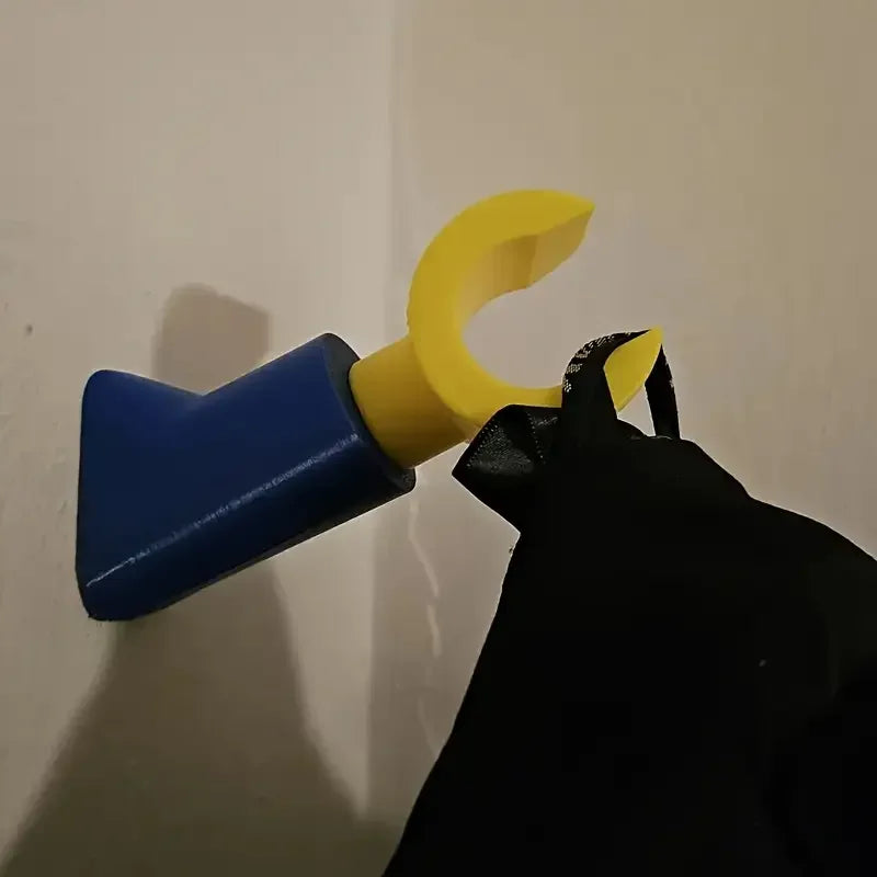 Gancho de pared 3D multifunción – ¡Cuélgalo todo con estilo!