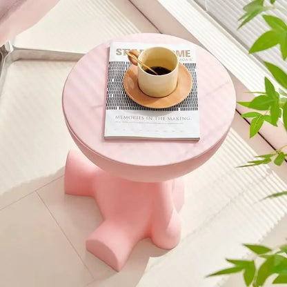 Mesa auxiliar con almacenamiento – Diseño creativo y ligero