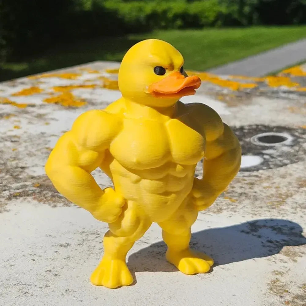 Pato Musculoso – El héroe que tu escritorio necesita 💪