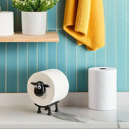 Porta rollos de papel higiénico “Oveja” – Dale humor y estilo a tu baño 🚽