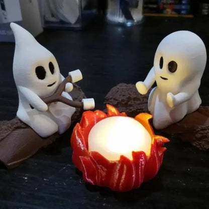 Juego de Decoración Fantasma para Fogata de Halloween 👻