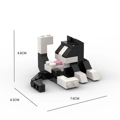 Mini bloques “Gato en piezas” – 62 piezas de diversión y creatividad