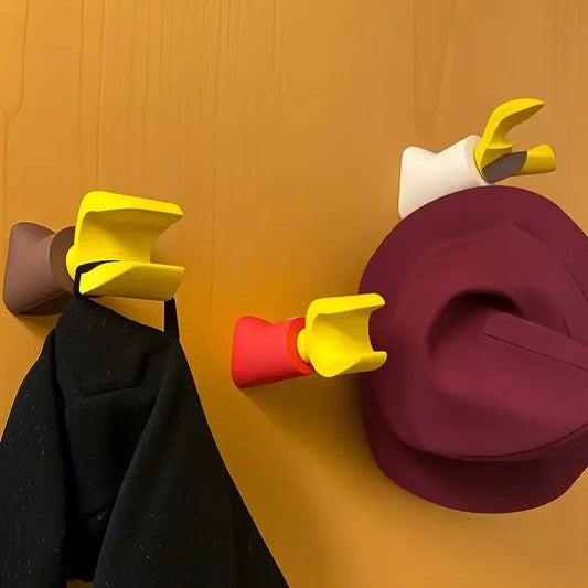 Gancho de pared 3D multifunción – ¡Cuélgalo todo con estilo!