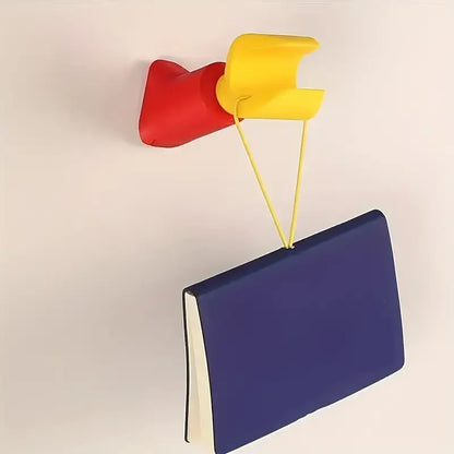 Gancho de pared 3D multifunción – ¡Cuélgalo todo con estilo!